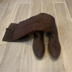 NWOT Diba Dark Brown Knee High Boots